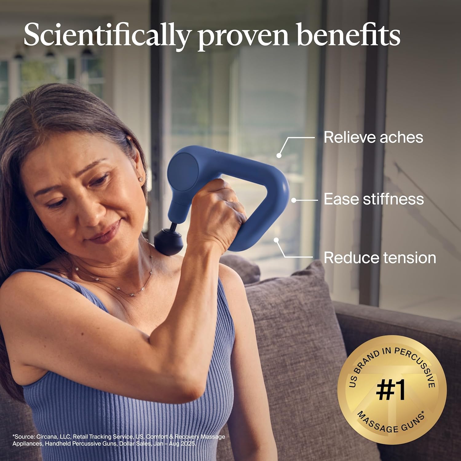 TheraGun Therabody Relief Handheld Percussion Massage Gun