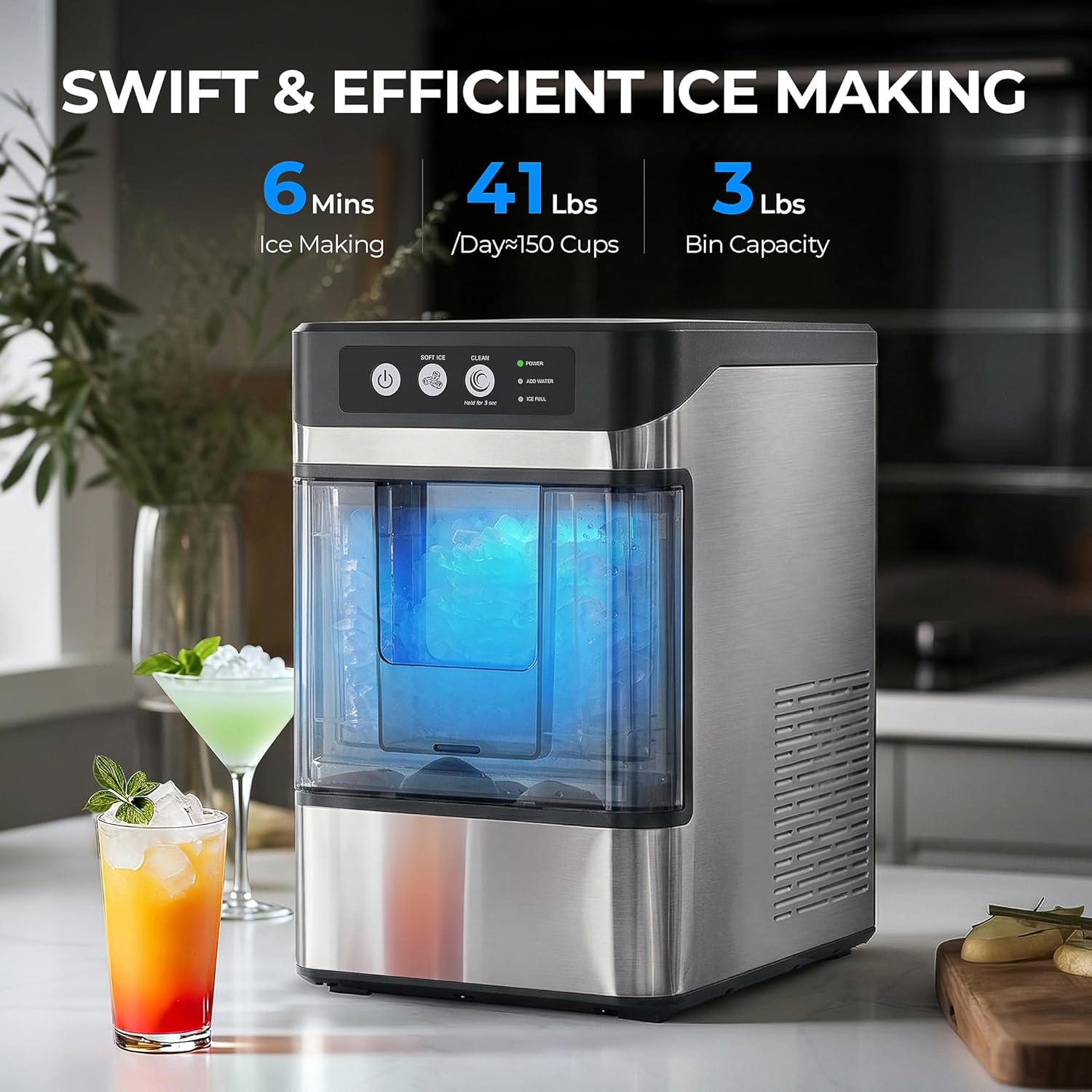 Cavevine Nugget Ice Maker